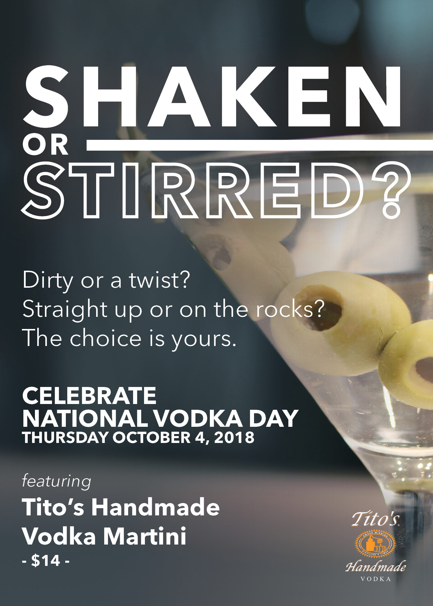 National Vodka Day Sirata Beach Resort