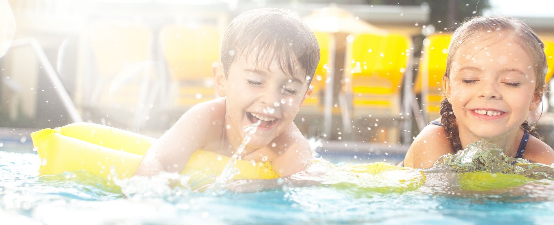 kids in Sirata Resort pool