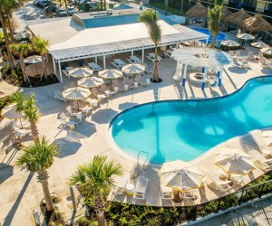 Sirata Beach Resort aerial view