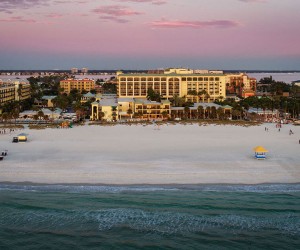beach view of Sirata Beach Resort