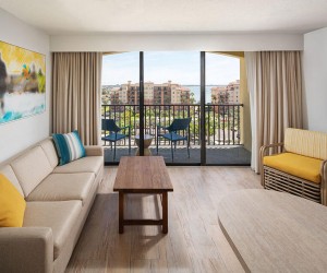 living room suite Sirata Resort