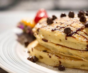 chocolate chip pancakes Sirata