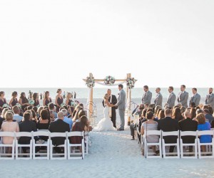 wedding on the beach at Sirata Resort
