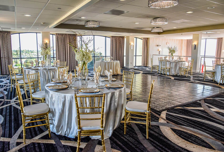 wedding reception at Sirata view 2