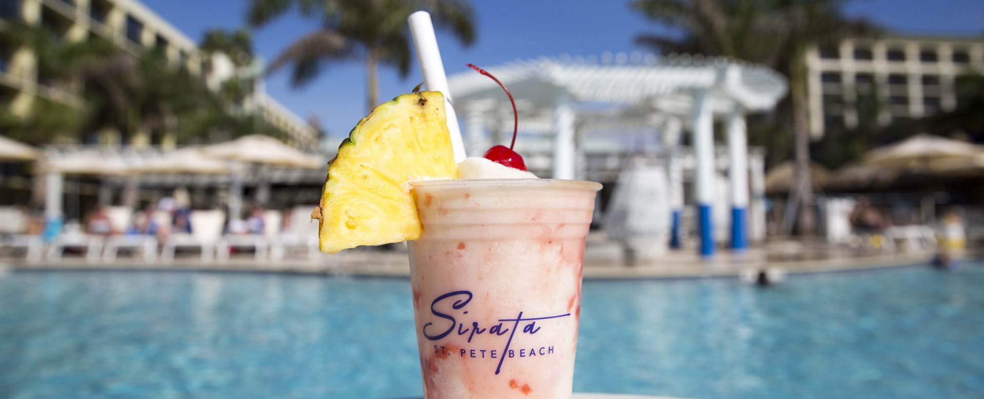 tropical drink from sirata resort