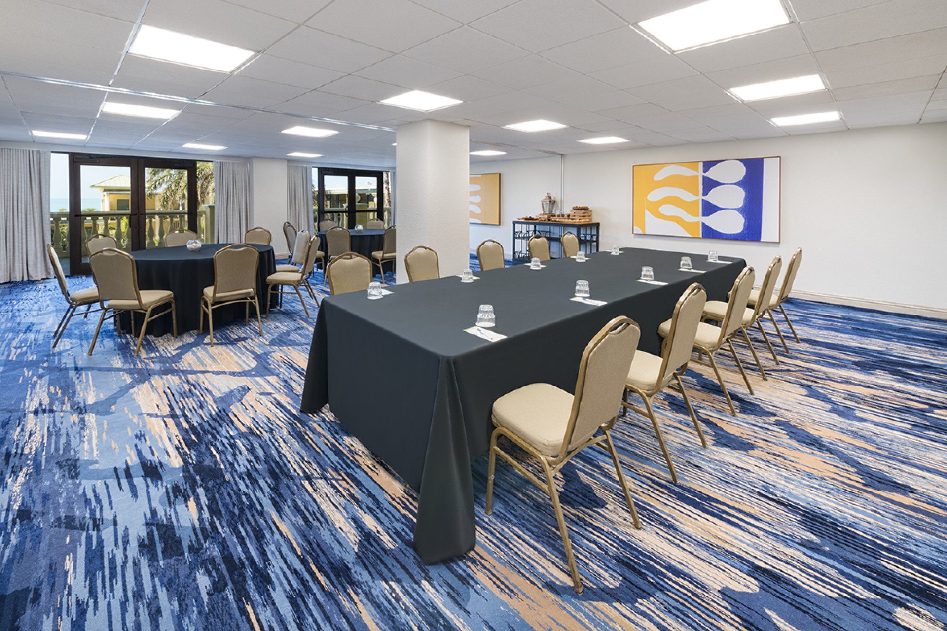 blue palm conference room