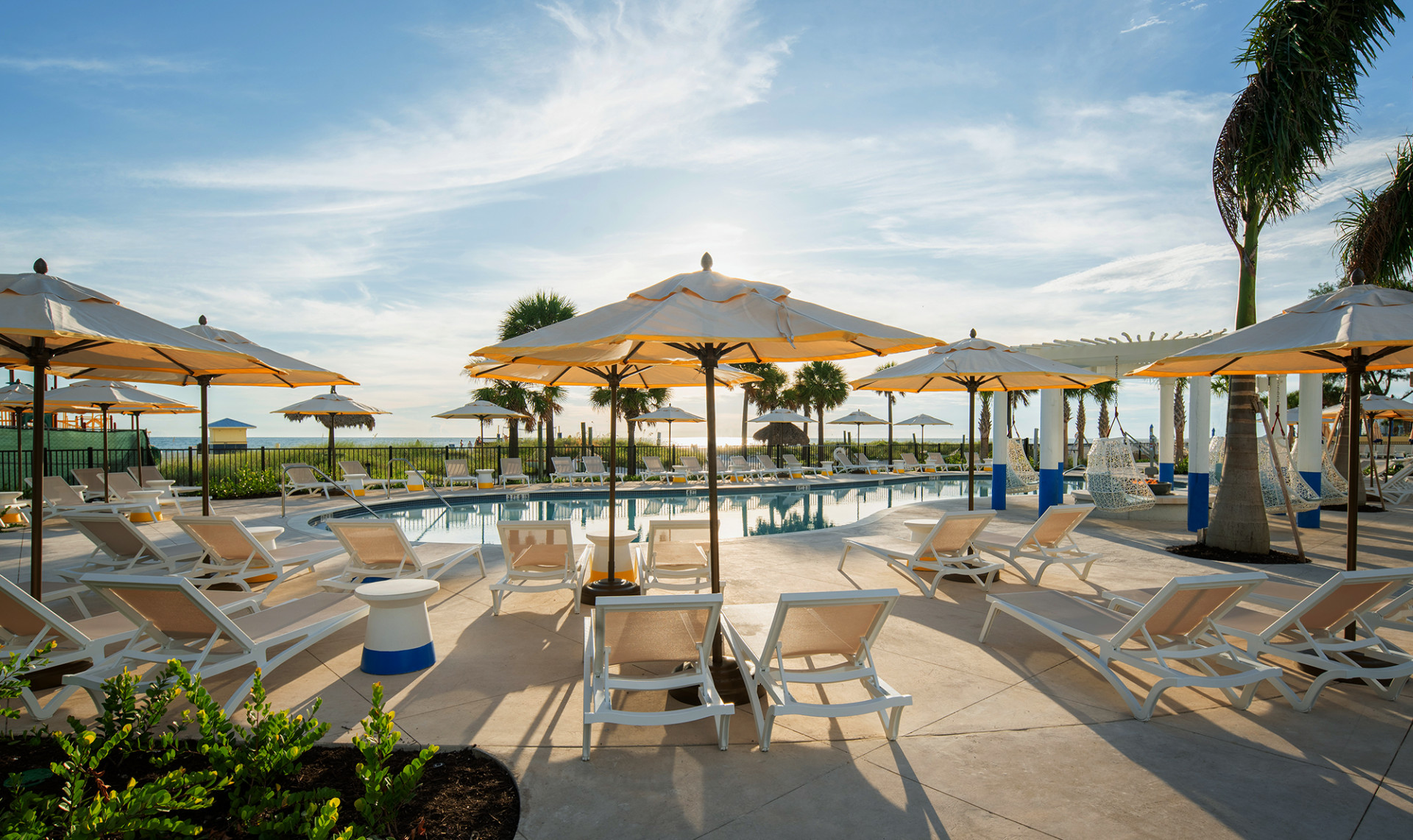 Sirata Pool Umbrellas