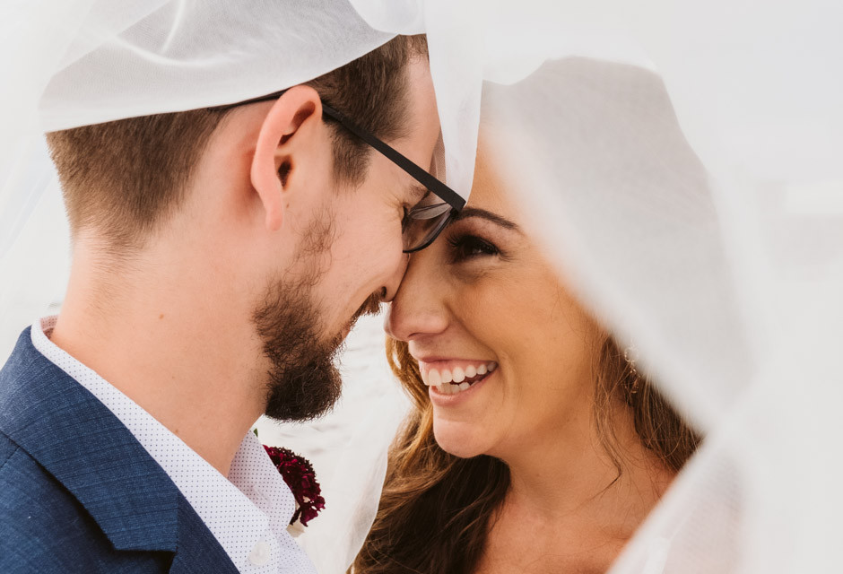 Wedding couple at Sirata Beach Resort in St Pete Beach