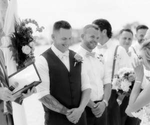 Wedding couple at Sirata Beach Resort in St Pete Beach