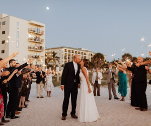 Wedding couple at Sirata Beach Resort in St Pete Beach